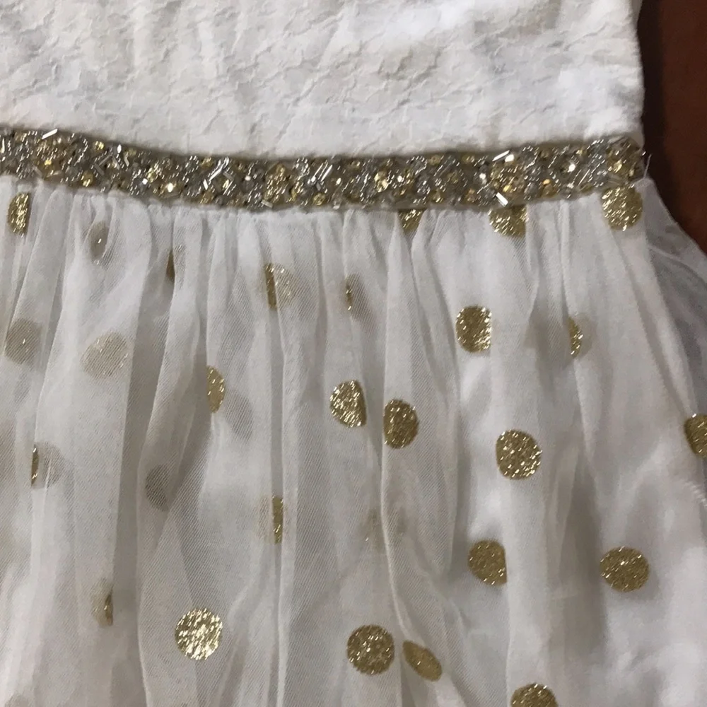 Formal cream dress size 14 - Picture 7 of 7